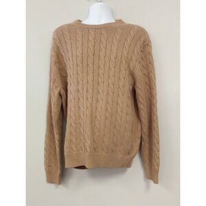 NWT J. Crew Men's Brown Crewneck Sweater Size XL